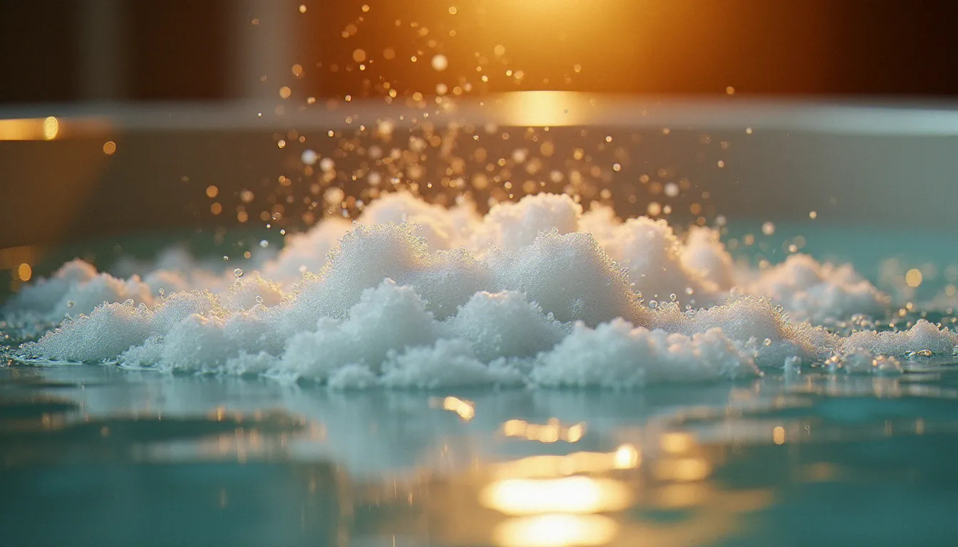Baignoire de soins thermaux avec eau minérale et vapeur, jets d'eau thérapeutiques, soin de cure thermale à Vichy